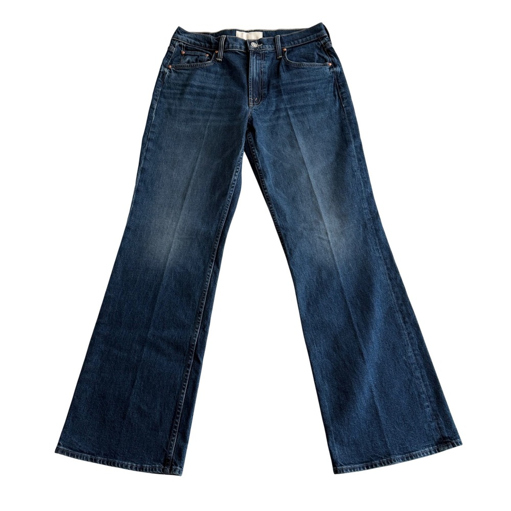 Mother USA Made The Bookie Sneak Straight in Perfectly Imperfect Jeans 29 Waist - Picture 3 of 12